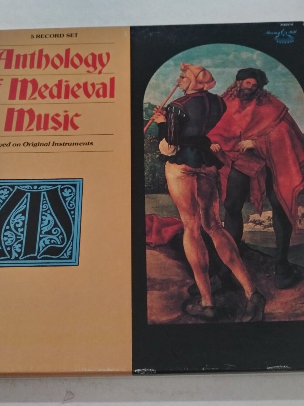 Anthology Of Medieval Music VG++ Original Murray Hill 5LP Box Set 1981 CLASSICAL